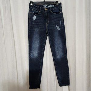 Denizen Levi High Rise Ankle Jegging Distressed Jeans Size 9 - Waist 29
